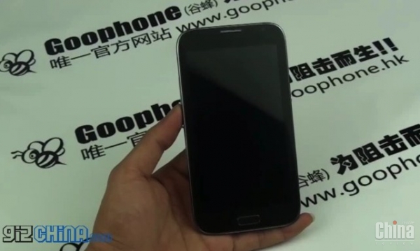 Goophone N2 - великолепный клон Samsung Galaxy Note 2 на базе 4-ядерного MT6589 (фото)