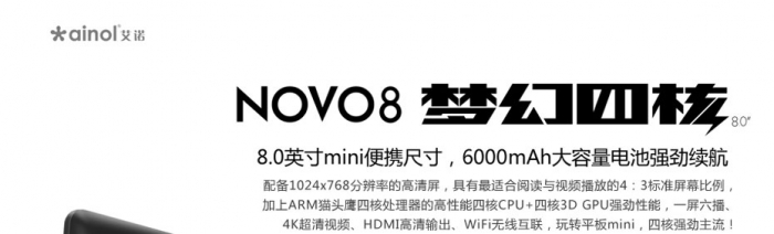 Вариант Ipad mini от Ainol - Novo 8 Dream F1