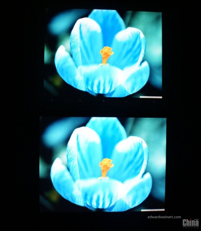 Сравнение дисплеев Onda V818 mini и iPad mini