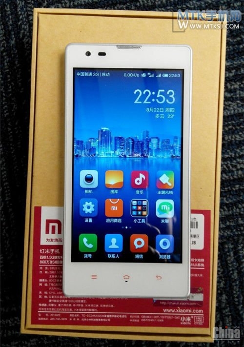 Xiaomi Red Rice с поддержкой WCDMA будет белым