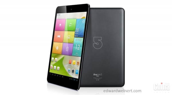 Сверхтонкий 7,85-дюймовый планшет ifive mini3 поступит в продажу по цене $ 150