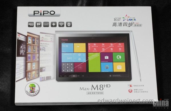 Скоро выйдет 10,1-дюймовый PIPO M8HD с дисплеем FullHD
