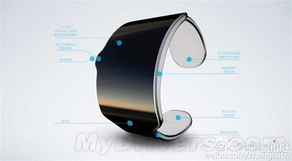 Meizu MWatch: концепт умных часов с гибким дисплеем