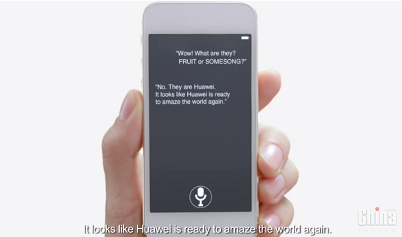 Видео: Huawei троллит Apple и Samsung