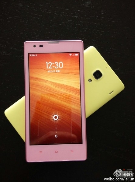 Xiaomi Redmi может выйти в желтом и розовом цвете