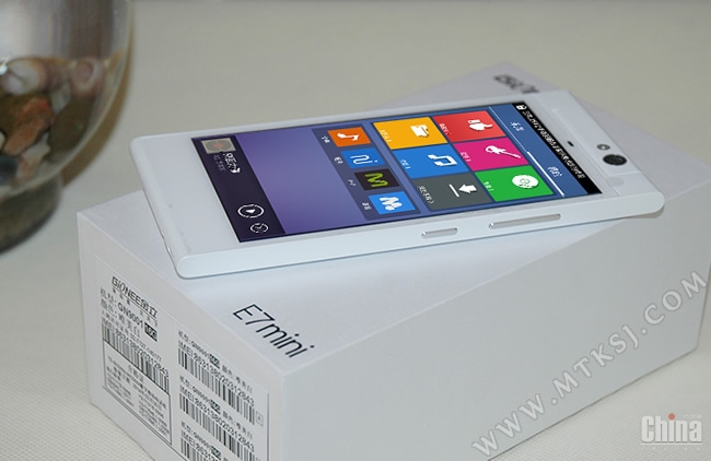 Китайская версия Gionee Elife E7 mini станет первым смартфоном на базе чипсета MT6588