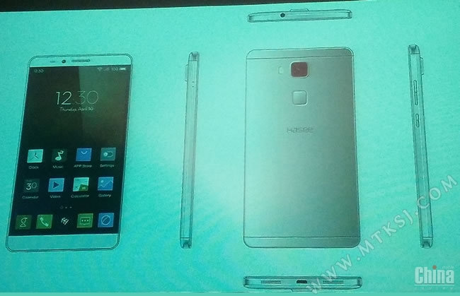 Новый смартфон Hasee выглядит как Huawei Mate 7