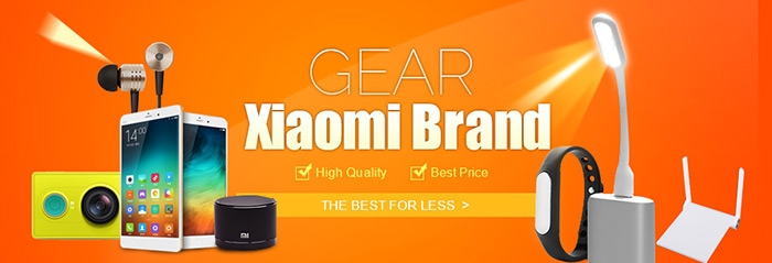 Купоны и скидки на продукцию Xiaomi от GearBest