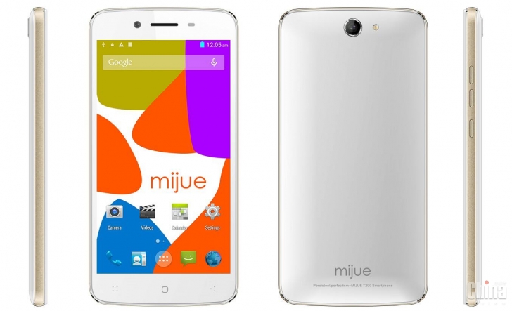MIJUE T800 4G LTE - смартфон с 5-дюймовым дисплеем, MT6752 и батареей на 3500 мАч