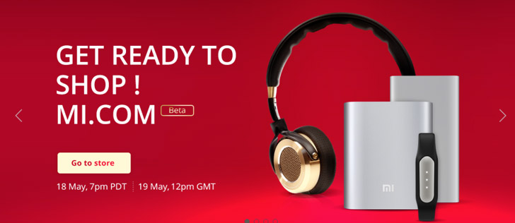 18 мая Xiaomi запустит бета-версии онлайн-магазинов для Великобритании, Франции, Испании, Германии и США