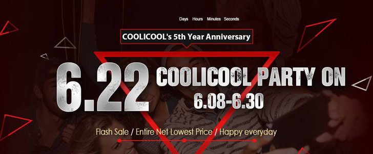 5 лет Coolicool: акции и скидки