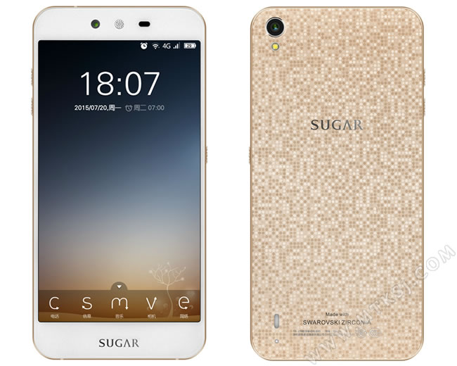 SUGAR 2C - лайт-версия роскошного смартфона с драгоценными камнями Swarovski