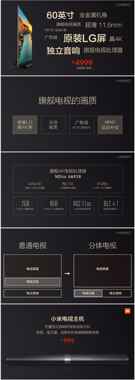 Xiaomi Mi TV 3 и Ninebot mini на видео