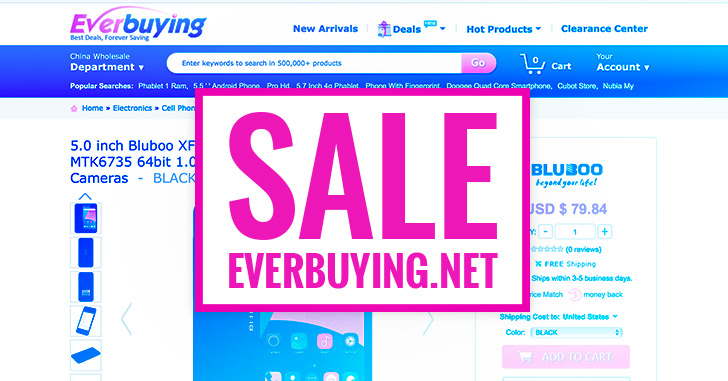 Акция на Everbuying.net — смарт Bluboo за $66