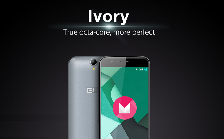 Перспективный бюджетник Elephone Ivory получит Android 6.0