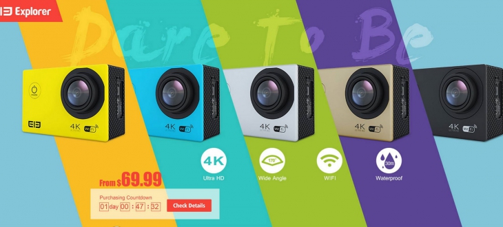 Экшн-камера Elephone Explorer оценена в $89,99