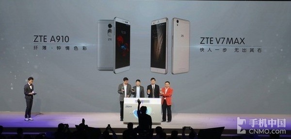 Два новых смартфона ZTE V7 MAX и A910