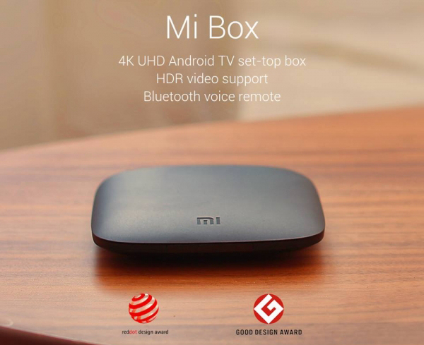 Xiaomi представила ТВ-приставку Mi Box на Android TV