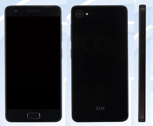 ZUK Z2 засветился на TENAA: Snapdragon 820 и 5-дюймовый экран