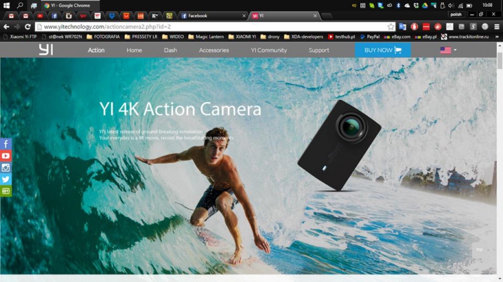 Новая экшн-камера Xiaomi Yi 4K Action Camera 2 получит LCD-экран