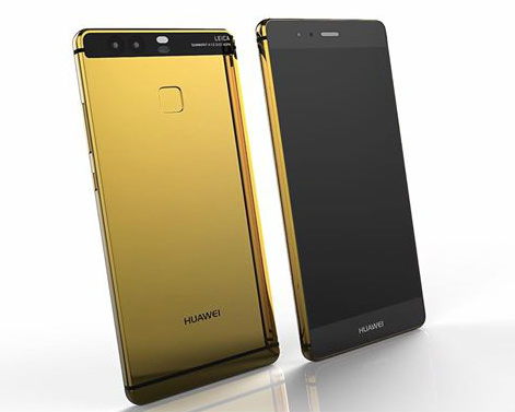 Золотой Huawei P9 за $2160