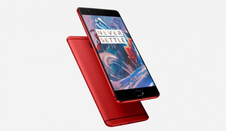 OnePlus 3 появится в красном цвете