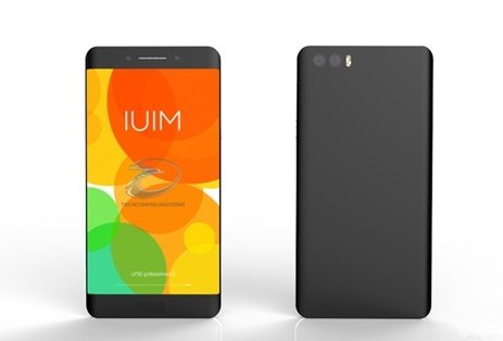 Рендеры черной версии Xiaomi Mi Note 2 с изогнутым экраном