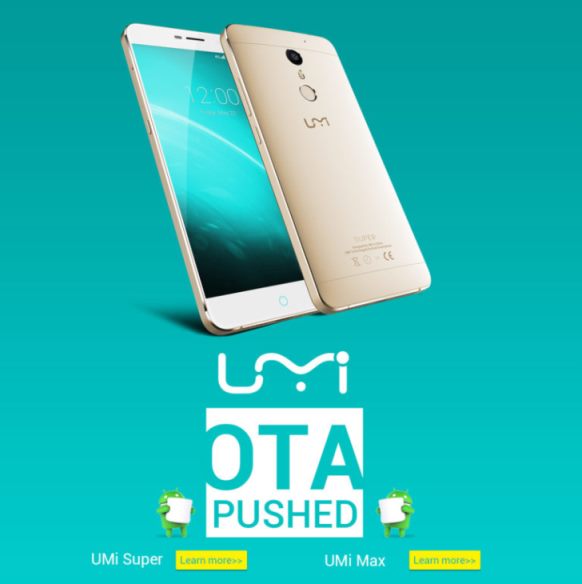 UMi выпустила крупные OTA-обновления для смартфонов Super и Max