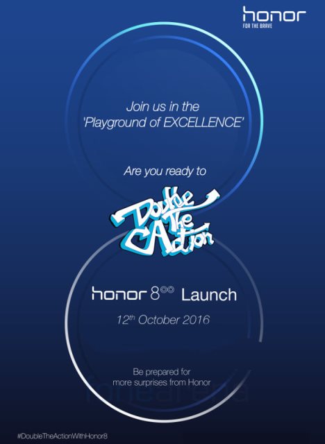 Huawei Honor 8 запустят в Индии 12 октября