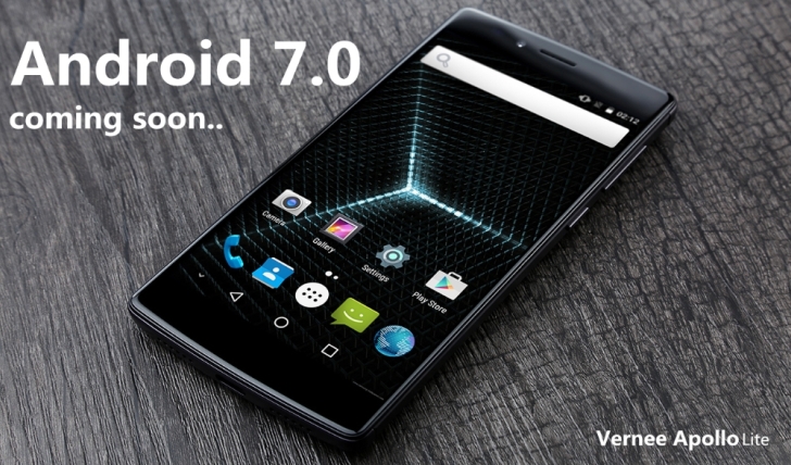 Для Vernee Apollo Lite скоро будет Android 7