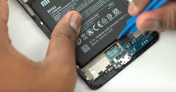 Xiaomi Redmi Note 4 с чипом Snapdragon 625 проверили на ремонтопригодность