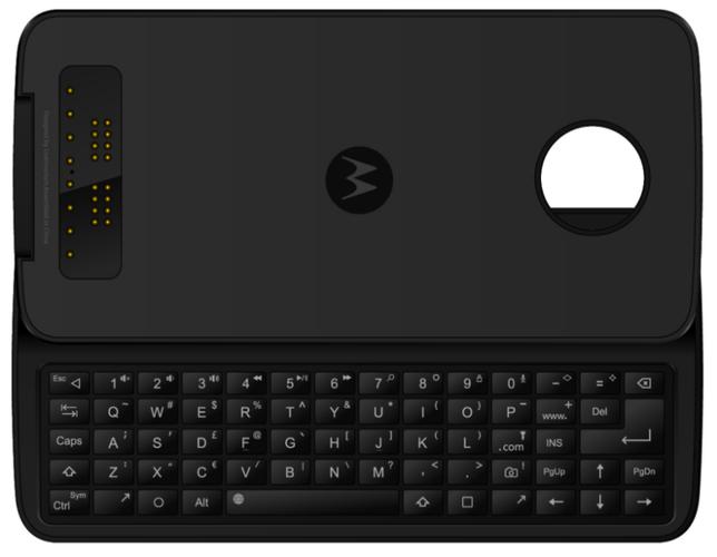 Для смартфонов Moto могут выпустить клавиатуру QWERTY