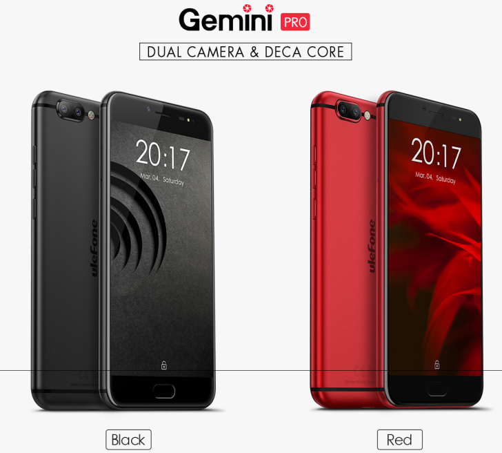 Ulefone Gemini Pro поступит в продажу через несколько дней