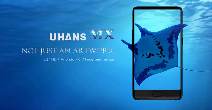 Компания Uhans готовится выпустить свой безрамочный смартфон