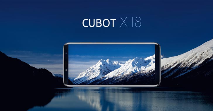 Cubot X18 получит дисплей с соотношением сторон 18:9