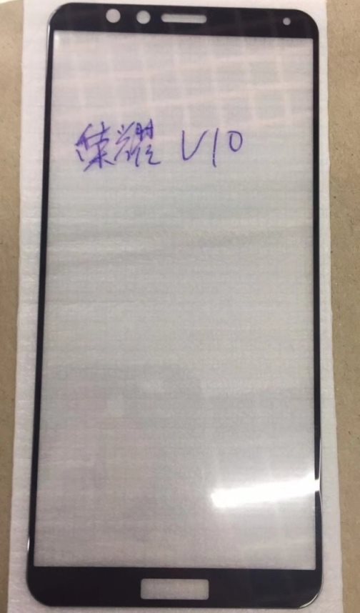 Утечка демонстрирует переднюю панель Huawei Honor V10