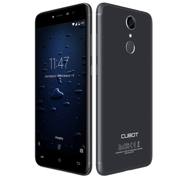 Магазин Cafago предлагает купон для приобретения Cubot Note Plus