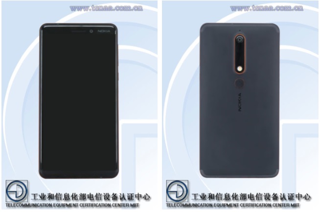 Nokia 6 (2018) замечен в TENAA