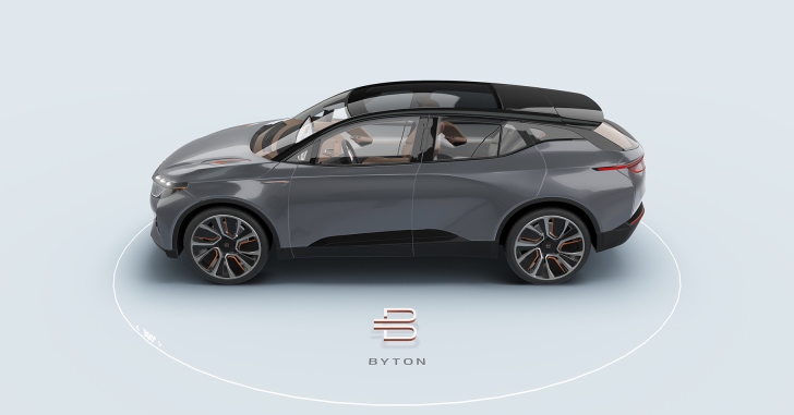 Компания Byton показала концептуальный электромобиль
