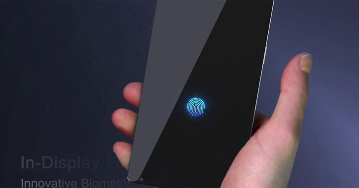Vivo представила смартфон со сканером отпечатков, встроенным в дисплей