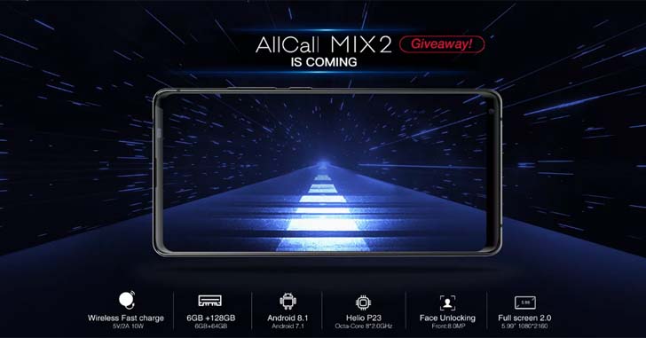 AllCall Mix2 получил все "модные" функции и возможности