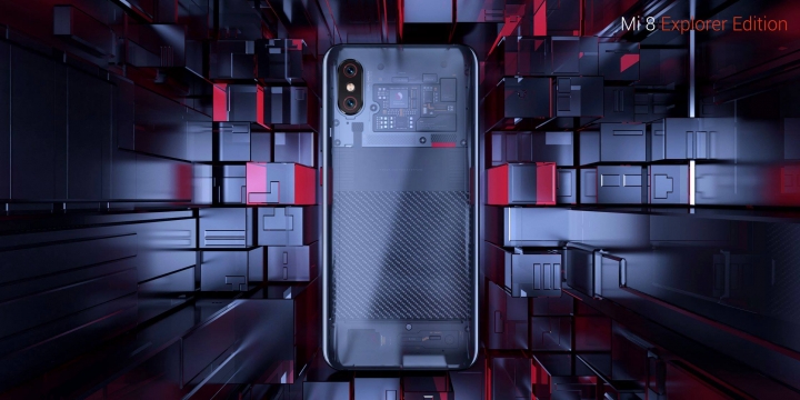 Xiaomi Mi 8 Explorer Edition получил прозрачную заднюю крышку