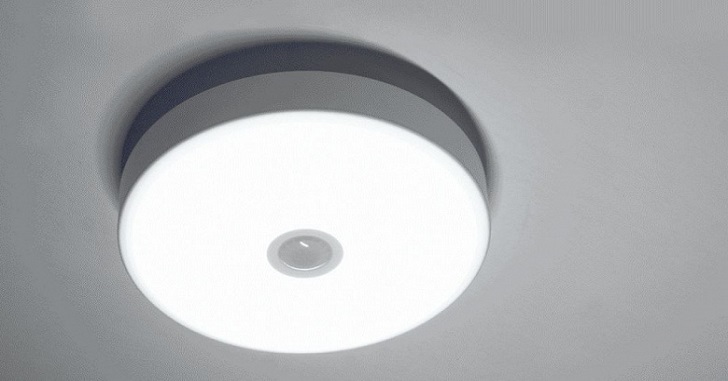 Xiaomi представила автоматический потолочный светильник за $14