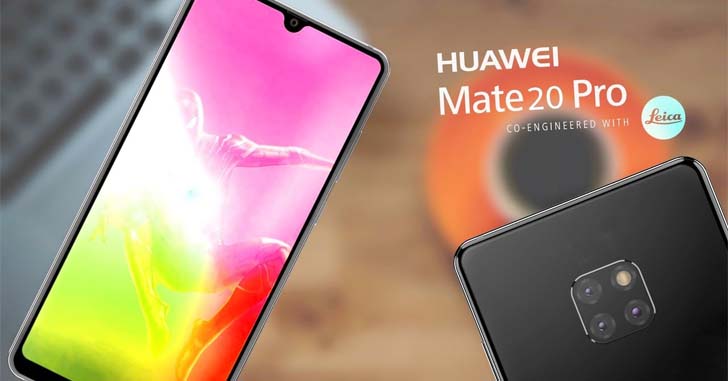 Еще не представленный Huawei Mate 20 показали на видео