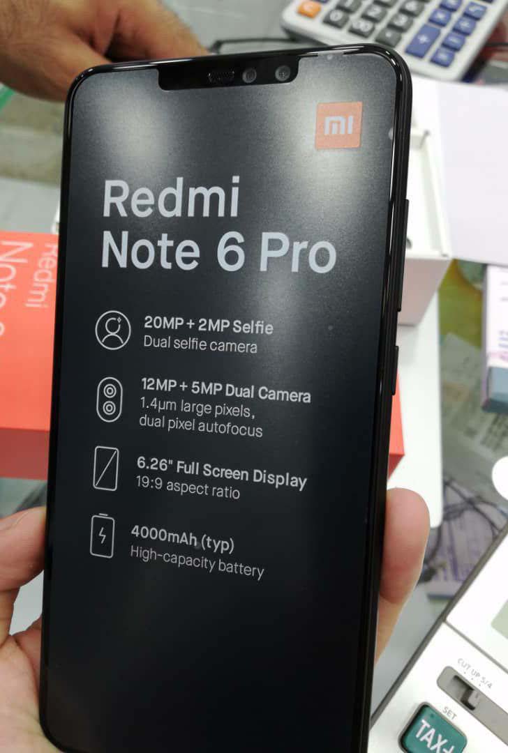 Xiaomi Redmi Note 6 Pro отметился в бенчмарке Geekbench