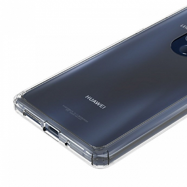 Huawei Mate 20 в прозрачном чехле позирует на очередных фото