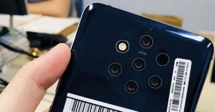 Флагман Nokia 9 с пятью камерами на 3D-рендерах и видео