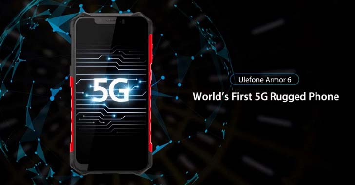 Ulefone готовит первый в мире защищенный 5G-смартфон