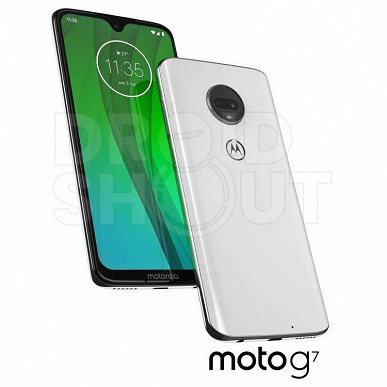 Все смартфоны линейки Moto G7 показали на рендерах