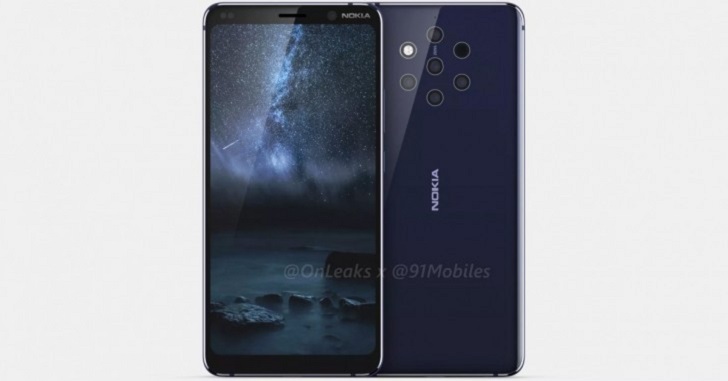 Известны сроки анонса смартфона с пентакамерой Nokia 9
